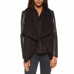 BB DAKOTA Vegan Leather Open Front Sarafina -S